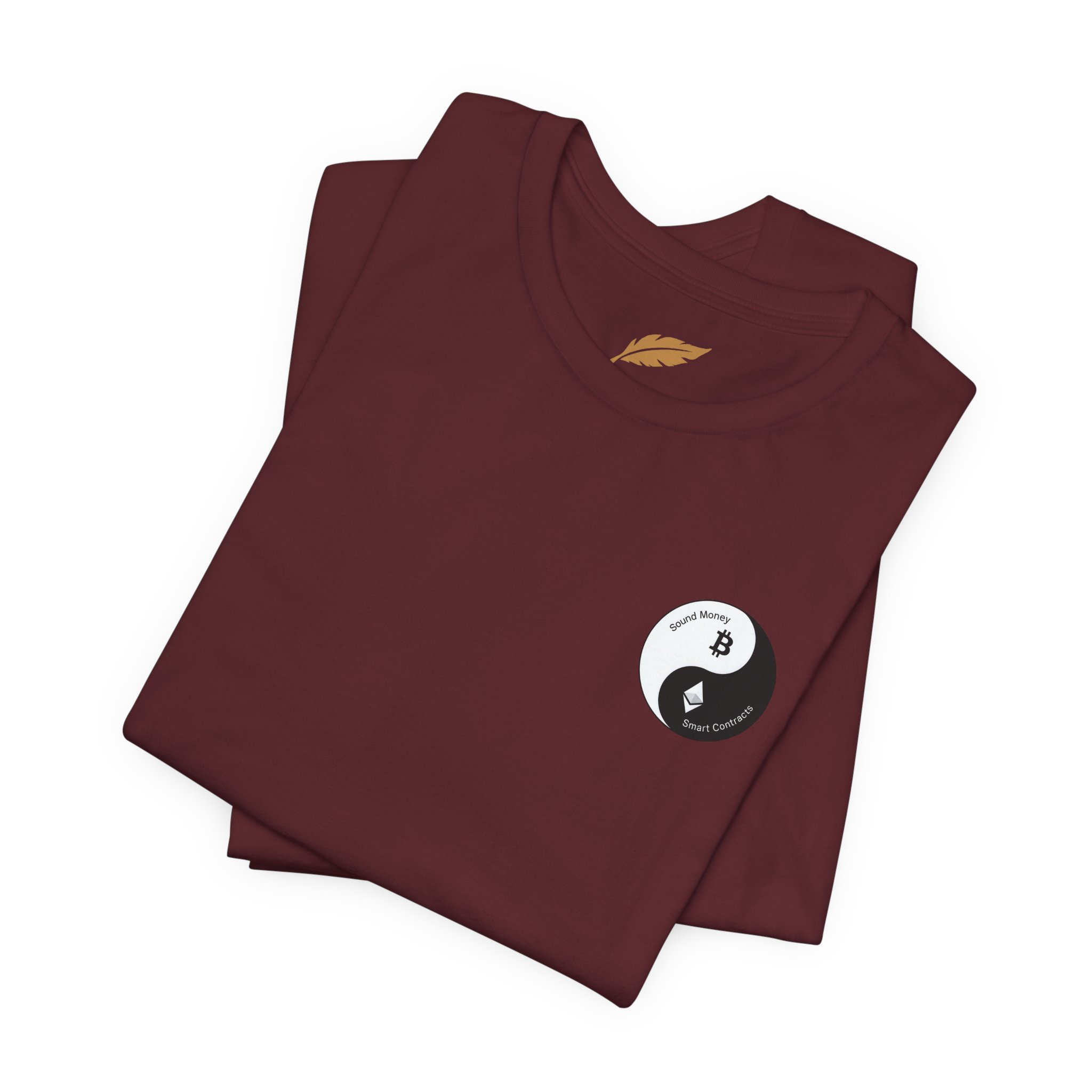 Bitcoin & Ethereum Yin Yang Crypto Shirt - Image 115