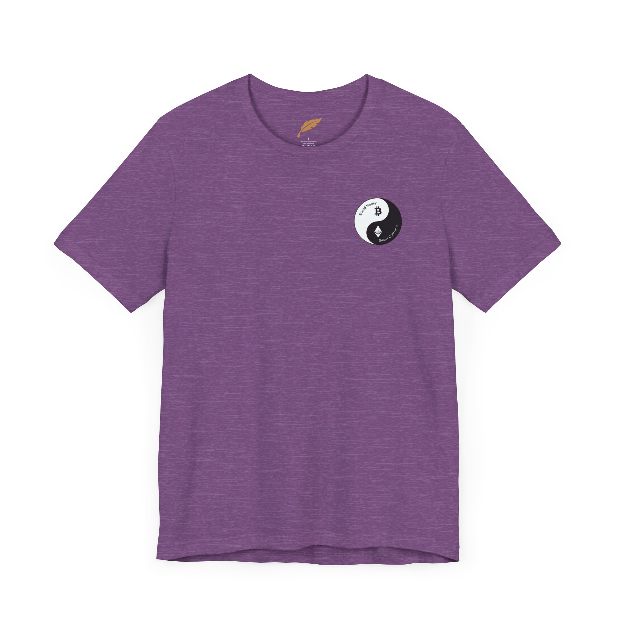 Bitcoin & Ethereum Yin Yang Crypto Shirt - Image 89