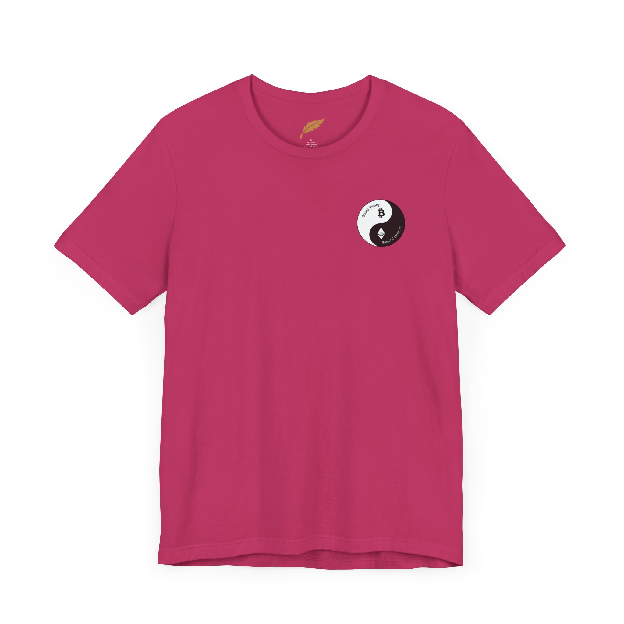 Bitcoin & Ethereum Yin Yang Crypto Shirt - Image 105