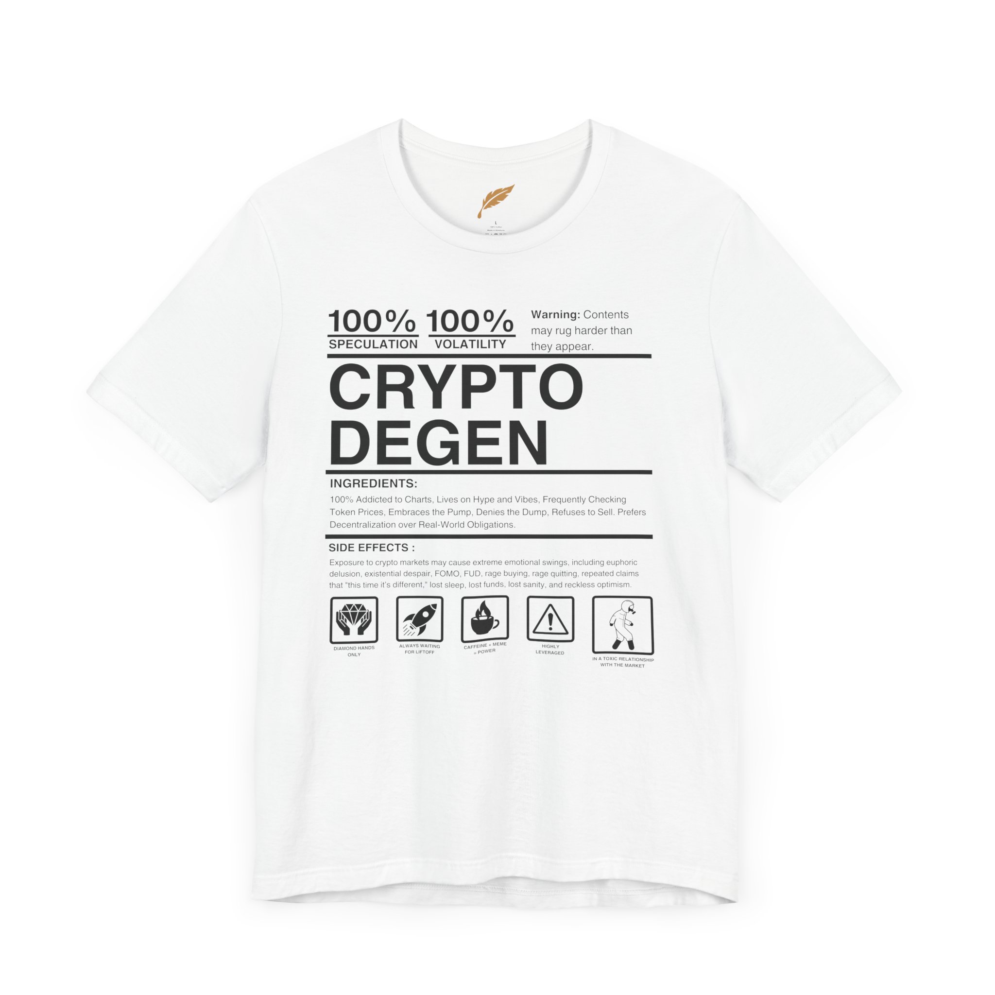 Crypto Degen Crypto Shirt - Image 9