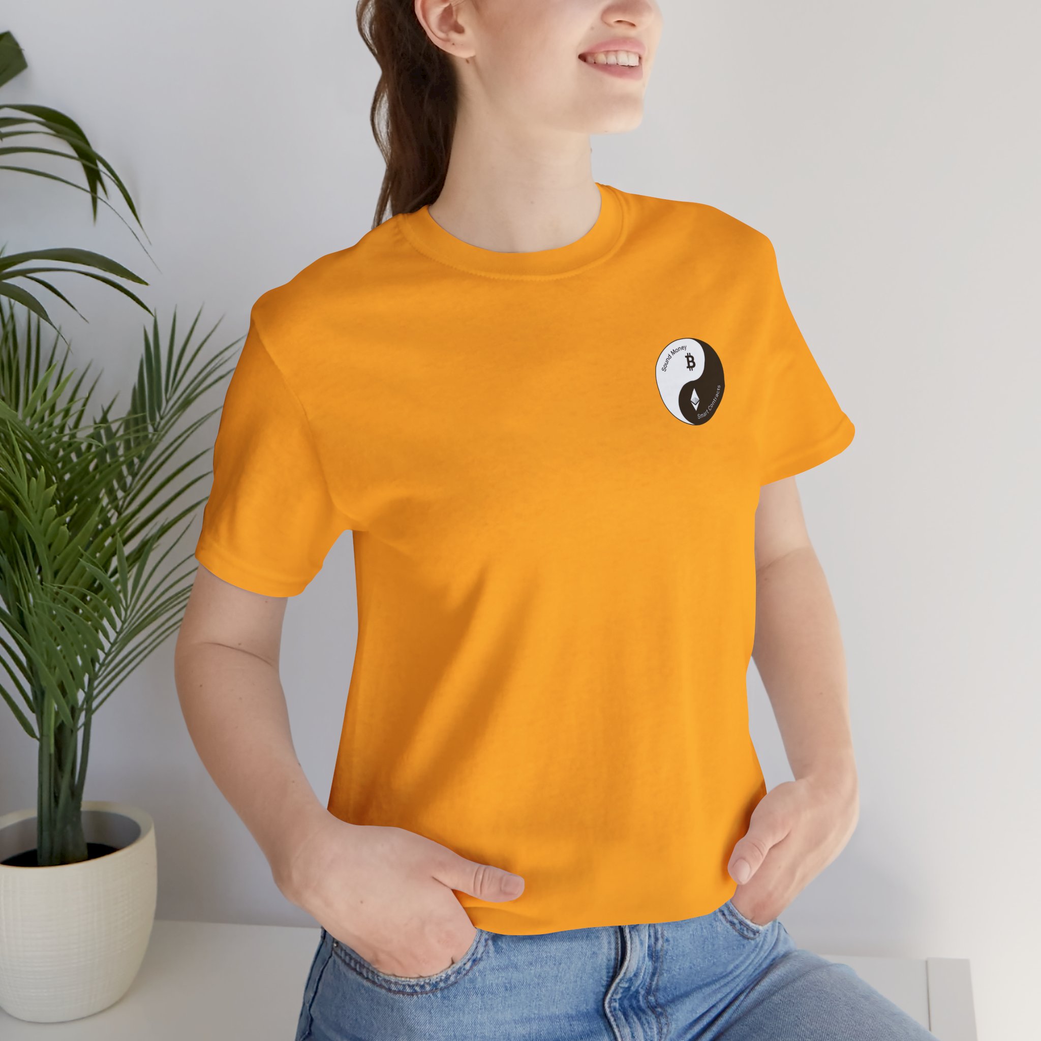 Bitcoin & Ethereum Yin Yang Crypto Shirt - Image 72