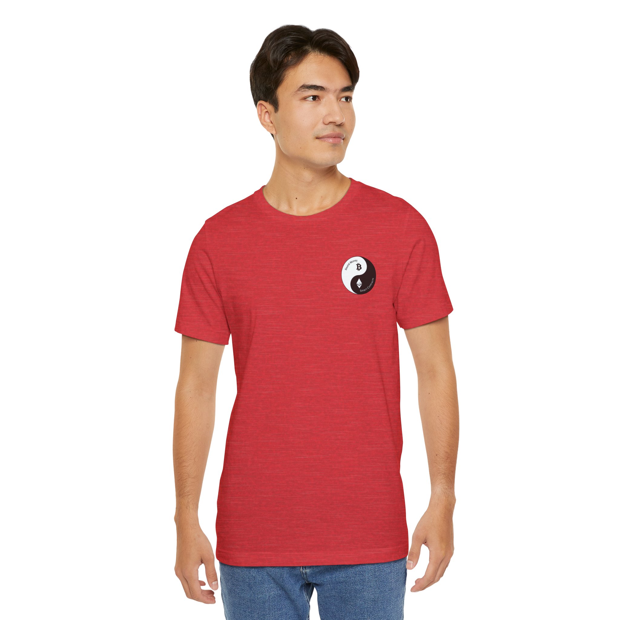 Bitcoin & Ethereum Yin Yang Crypto Shirt - Image 134