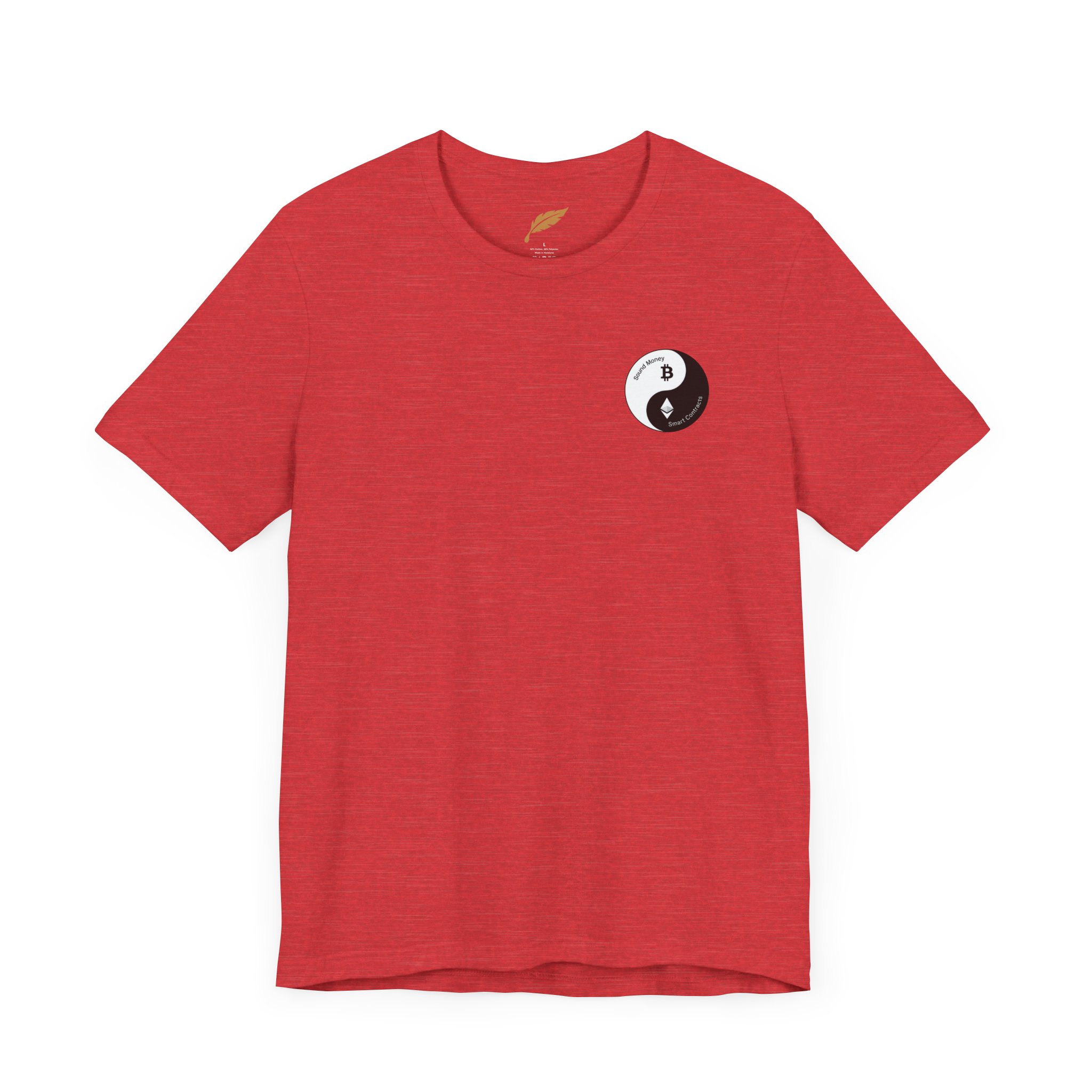 Bitcoin & Ethereum Yin Yang Crypto Shirt - Image 129