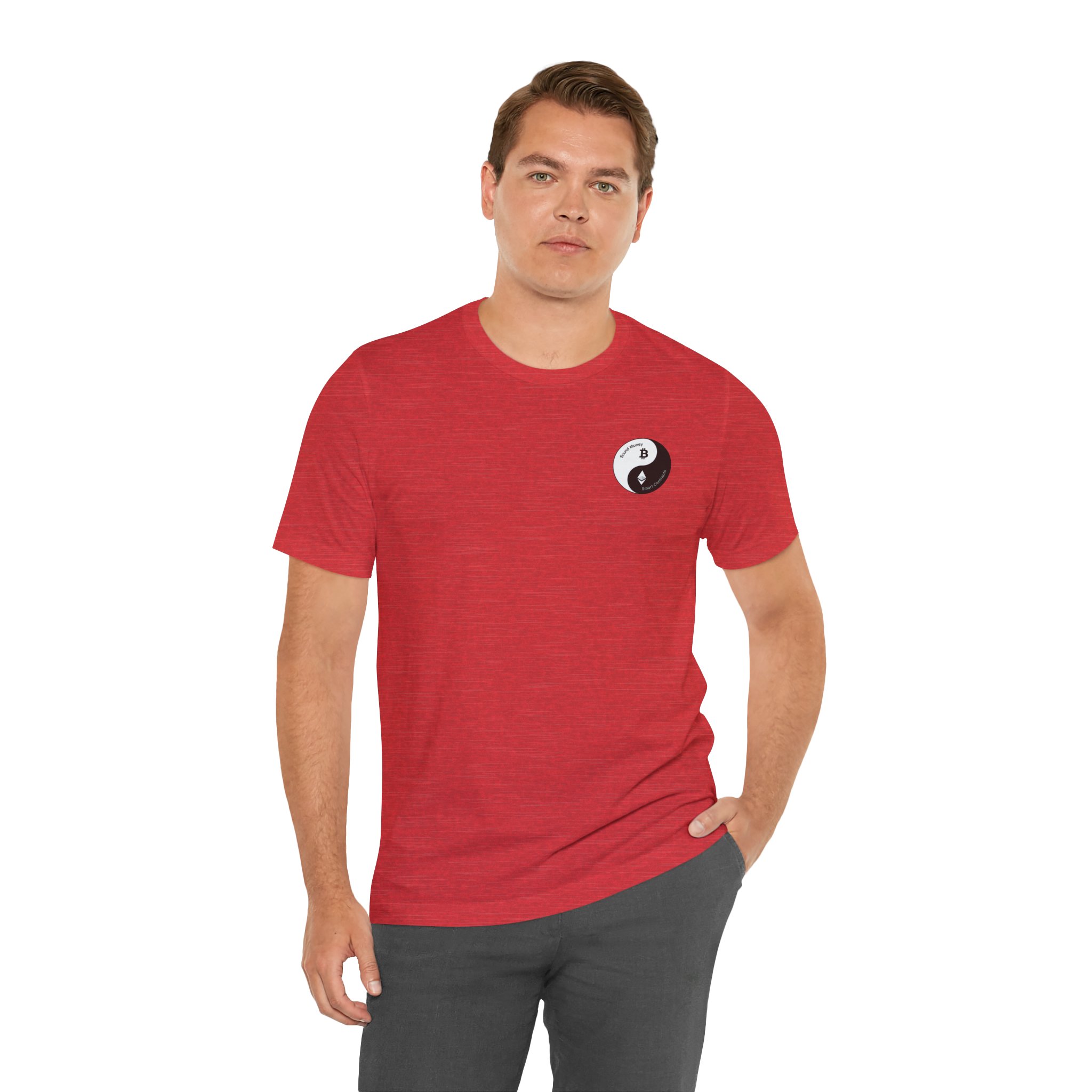 Bitcoin & Ethereum Yin Yang Crypto Shirt - Image 133