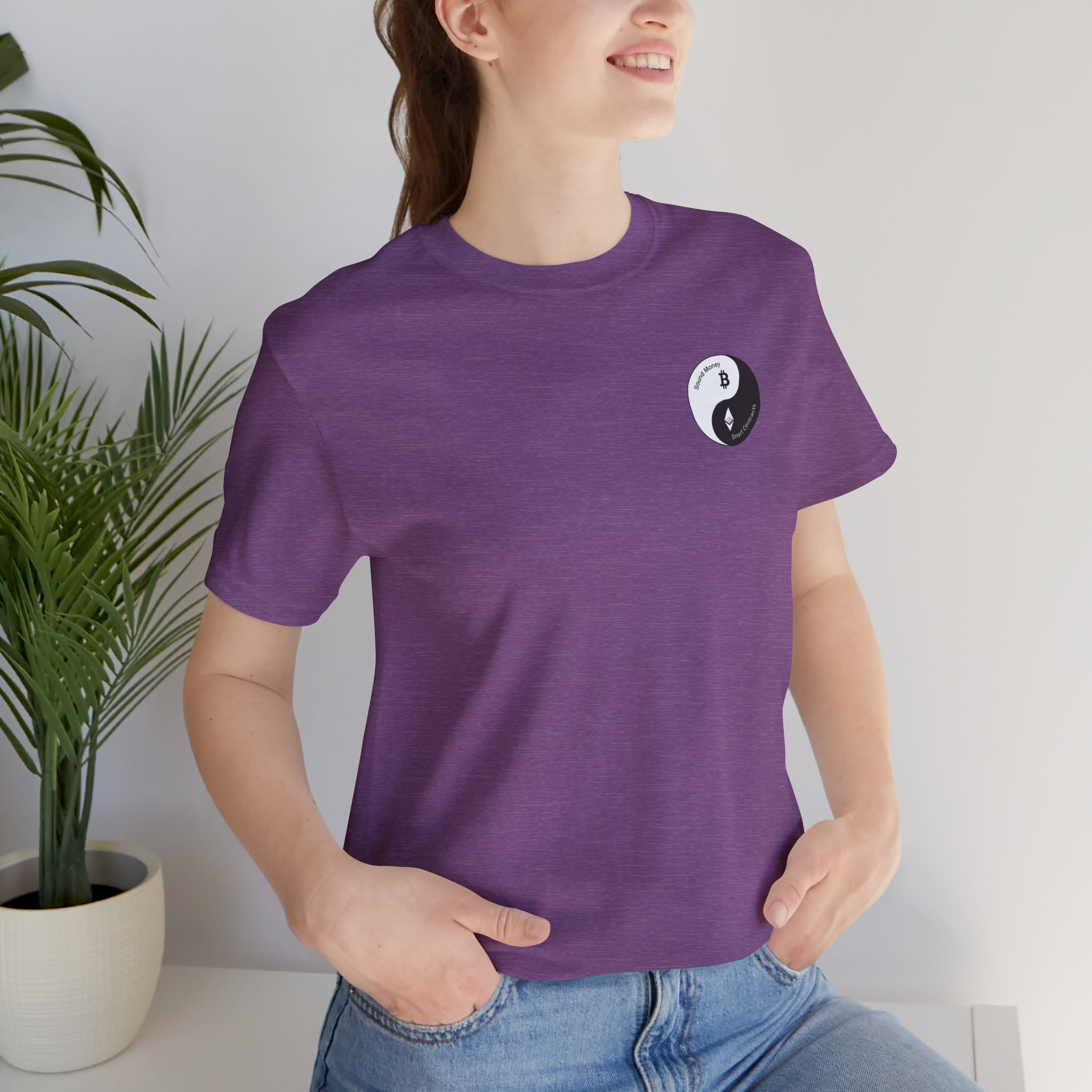 Bitcoin & Ethereum Yin Yang Crypto Shirt - Image 96