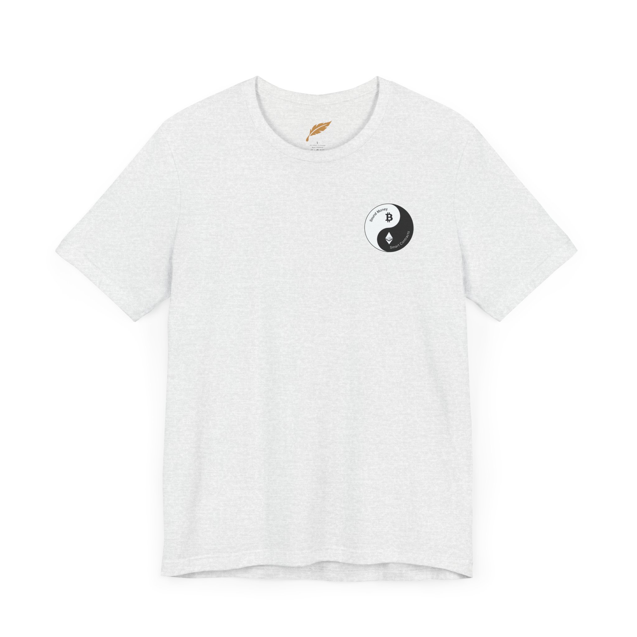 Bitcoin & Ethereum Yin Yang Crypto Shirt - Image 25