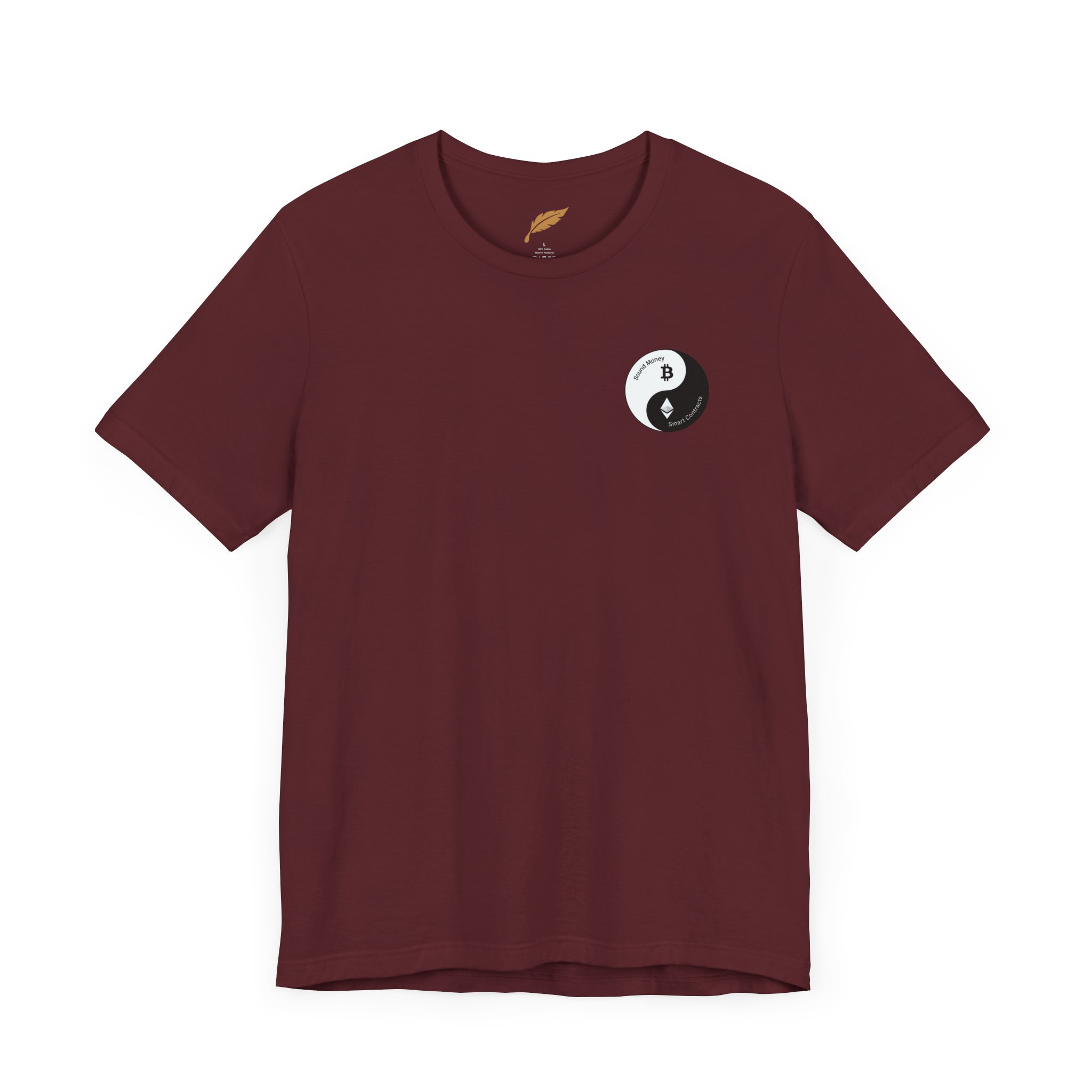 Bitcoin & Ethereum Yin Yang Crypto Shirt - Image 113