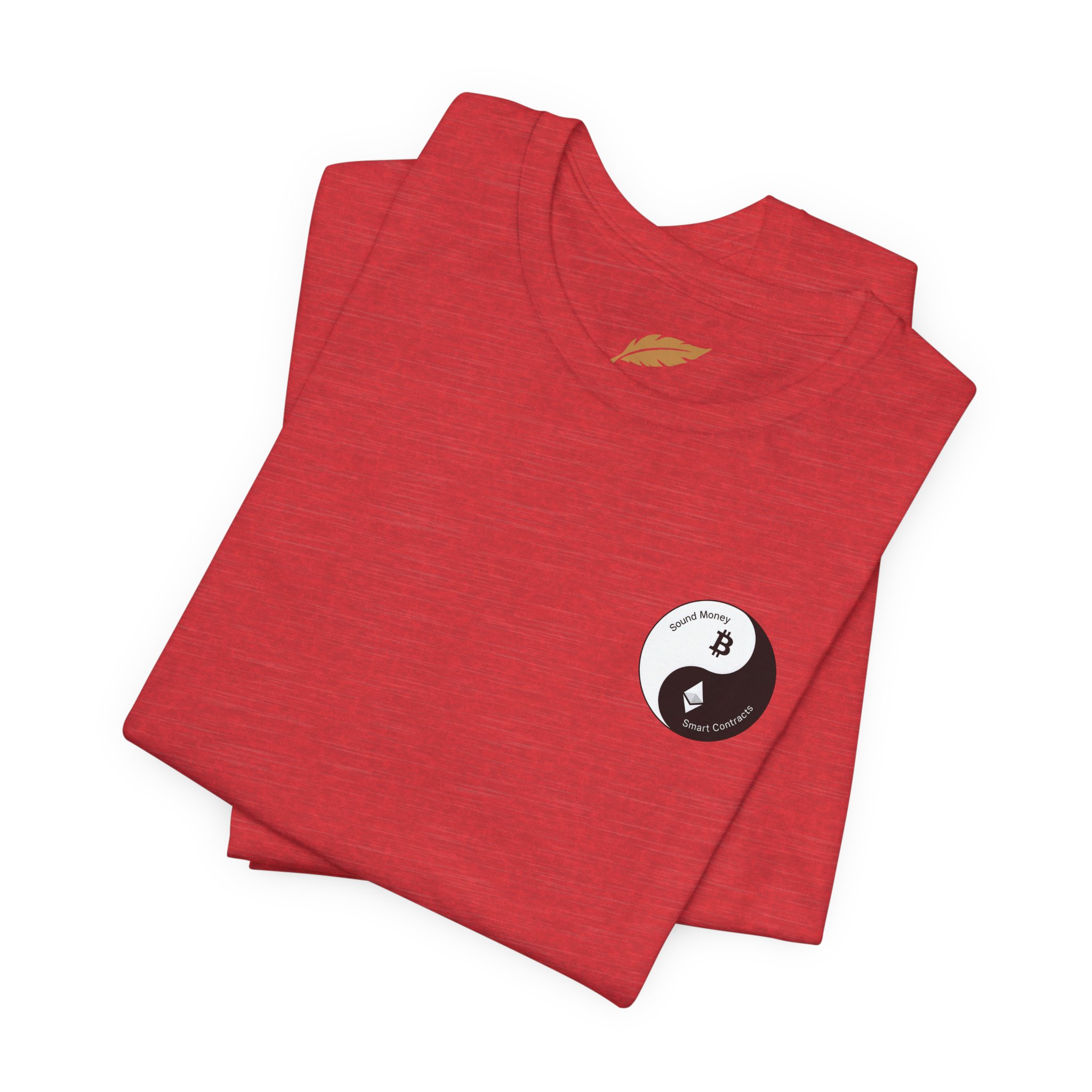 Bitcoin & Ethereum Yin Yang Crypto Shirt - Image 131