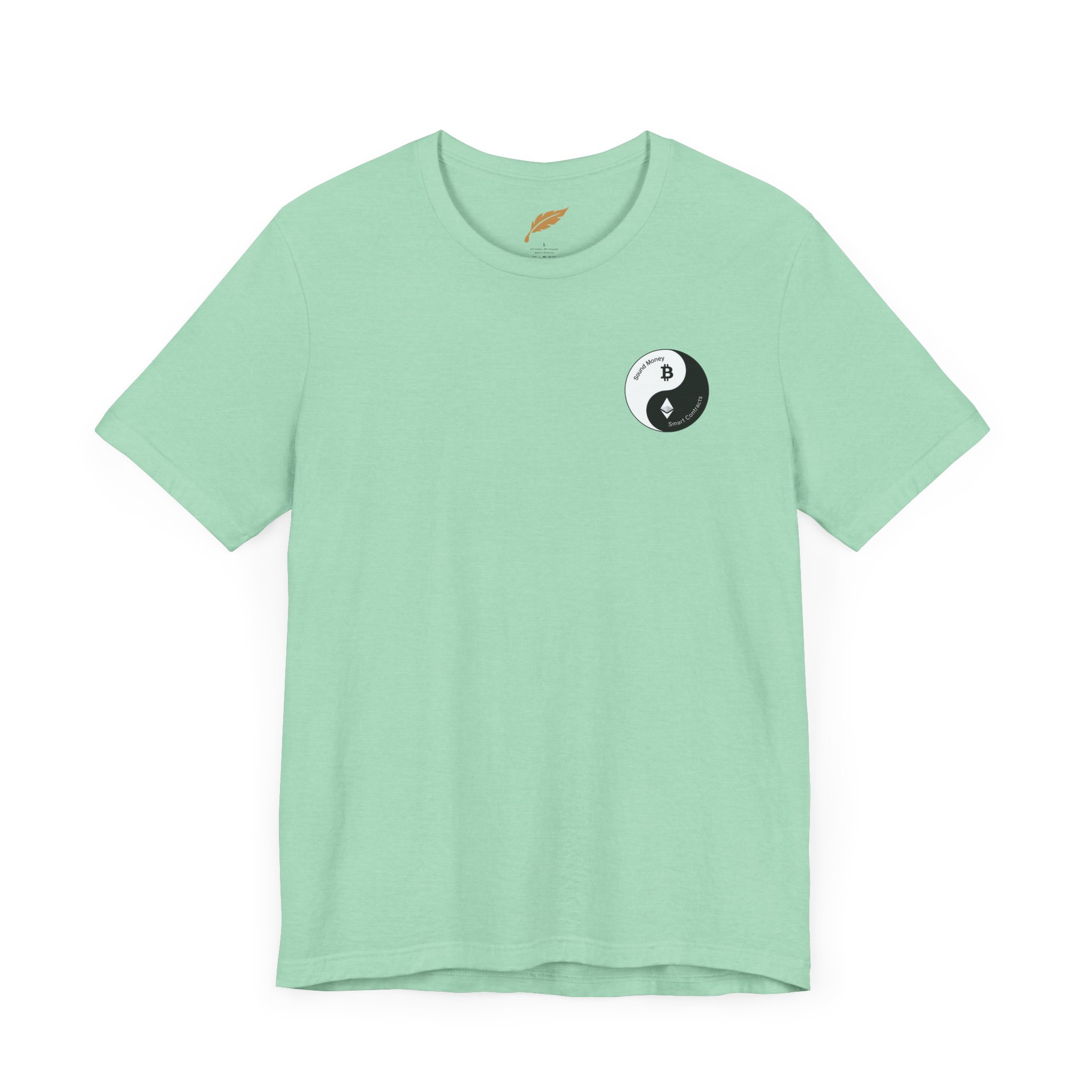 Bitcoin & Ethereum Yin Yang Crypto Shirt - Image 73