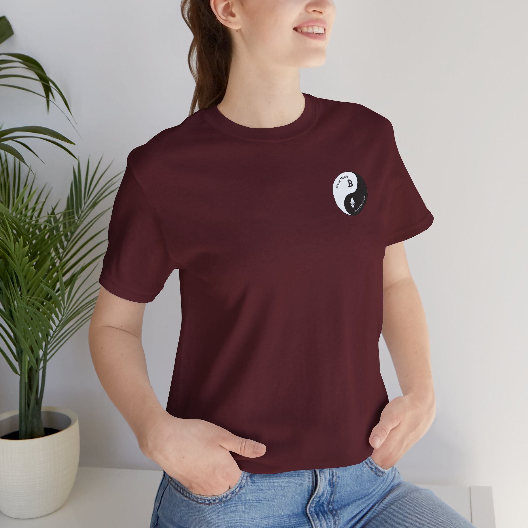 Bitcoin & Ethereum Yin Yang Crypto Shirt - Image 120