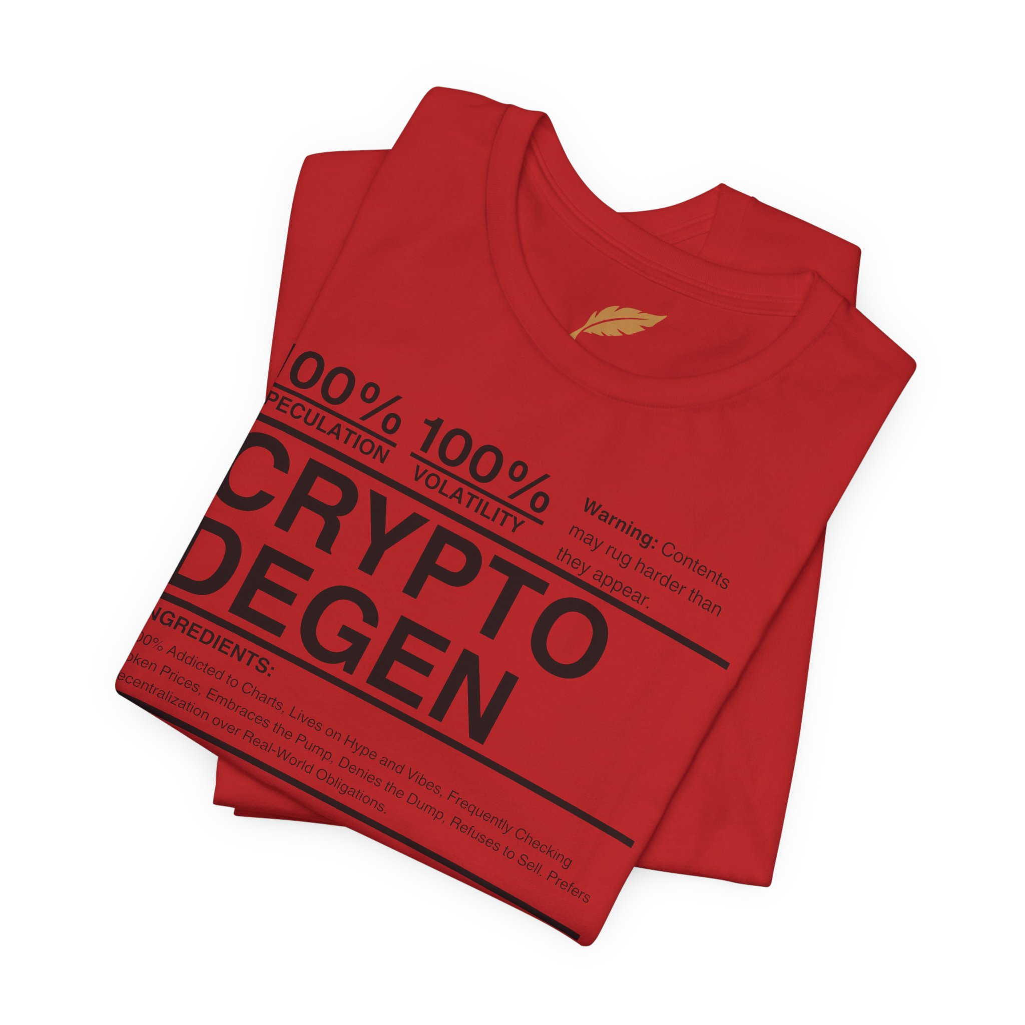 Crypto Degen Crypto Shirt - Image 3