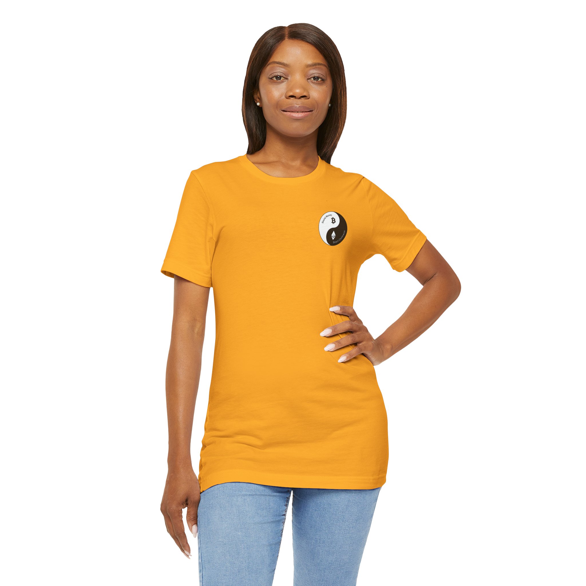 Bitcoin & Ethereum Yin Yang Crypto Shirt - Image 71