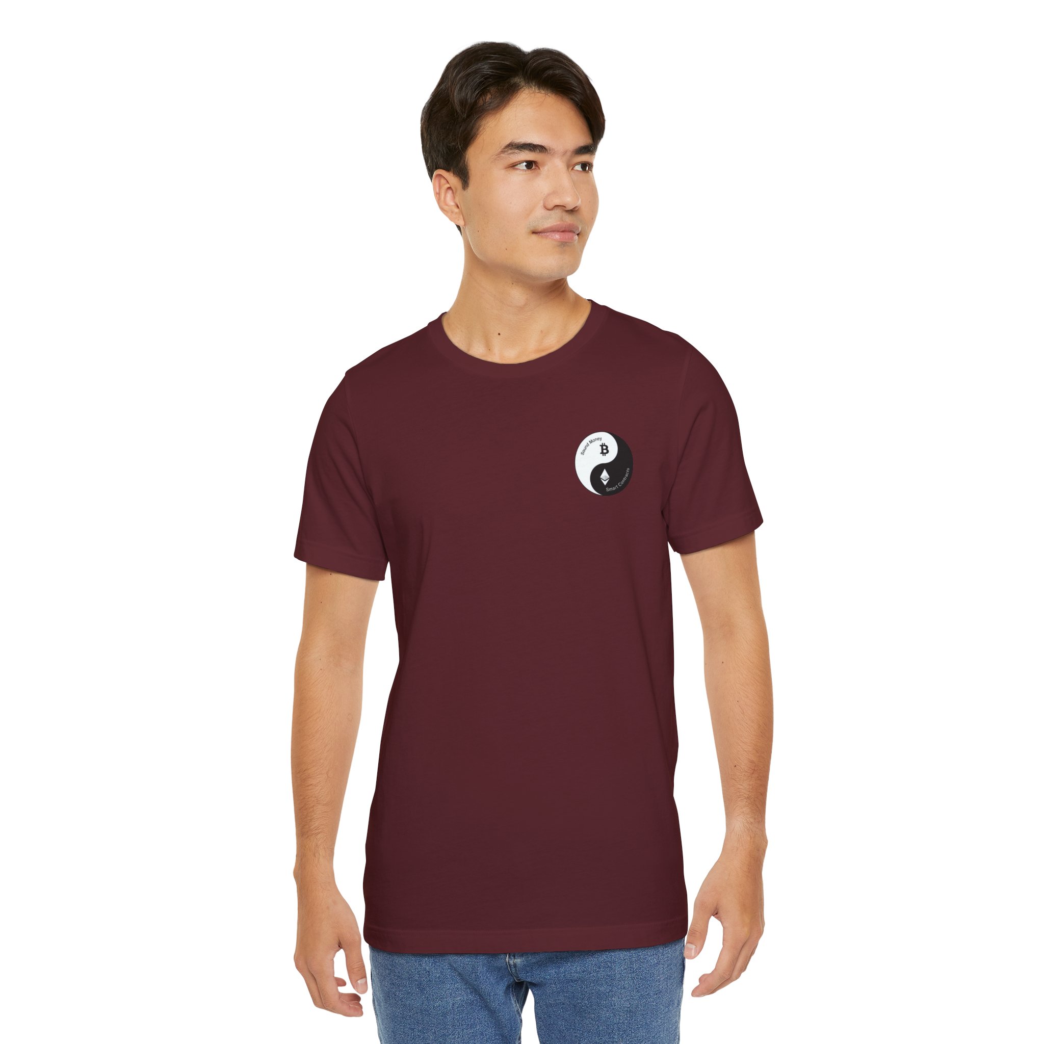 Bitcoin & Ethereum Yin Yang Crypto Shirt - Image 118