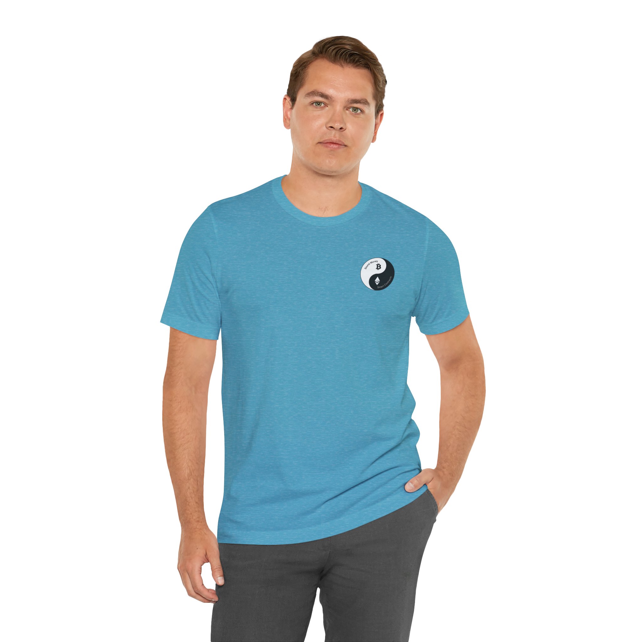 Bitcoin & Ethereum Yin Yang Crypto Shirt - Image 85