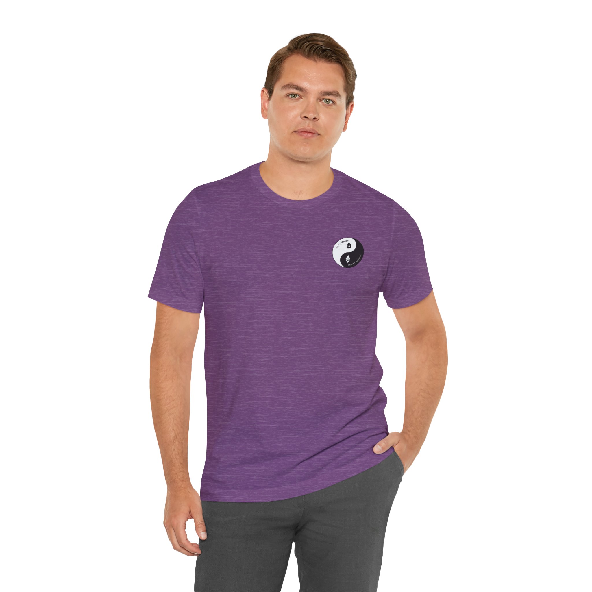 Bitcoin & Ethereum Yin Yang Crypto Shirt - Image 93