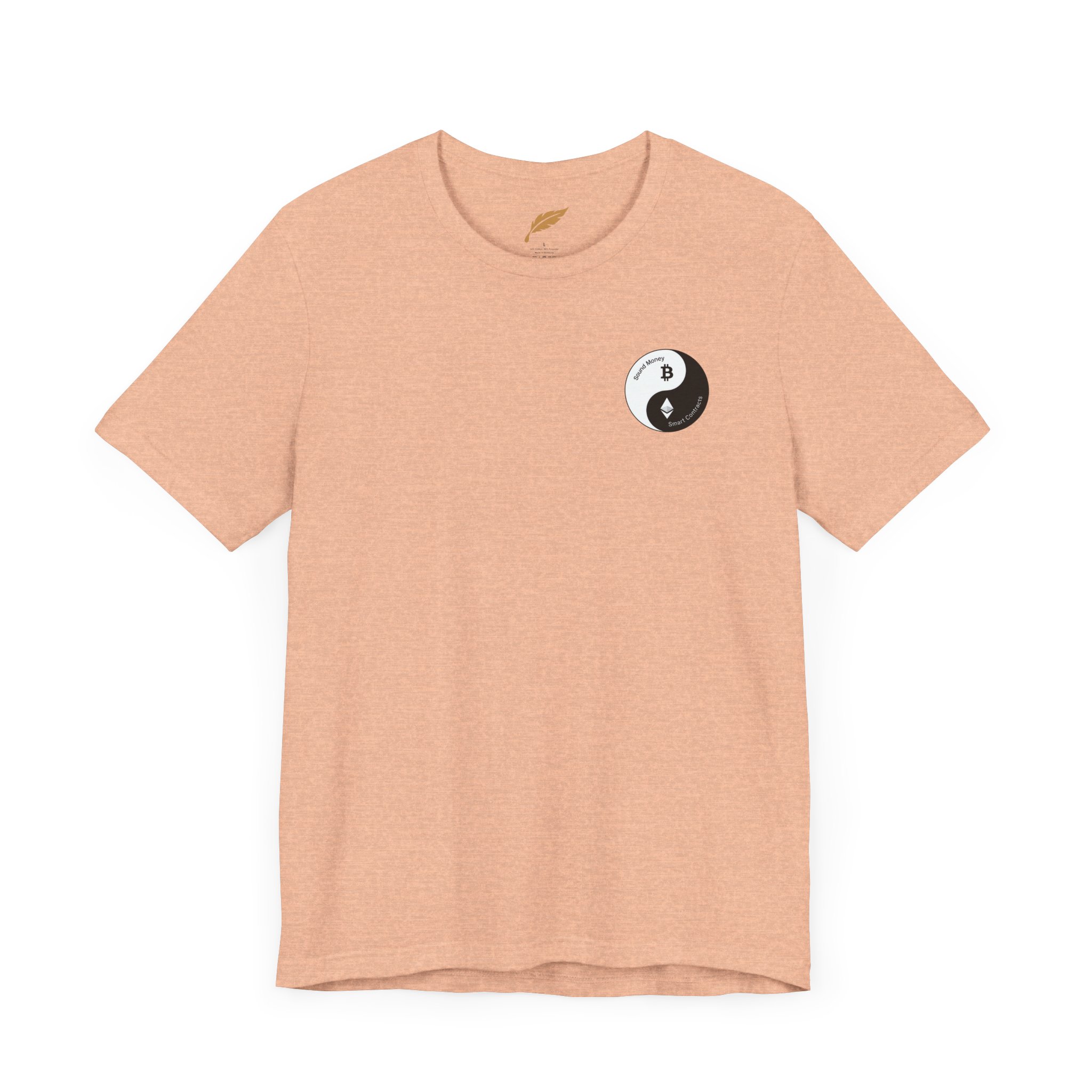 Bitcoin & Ethereum Yin Yang Crypto Shirt - Image 57