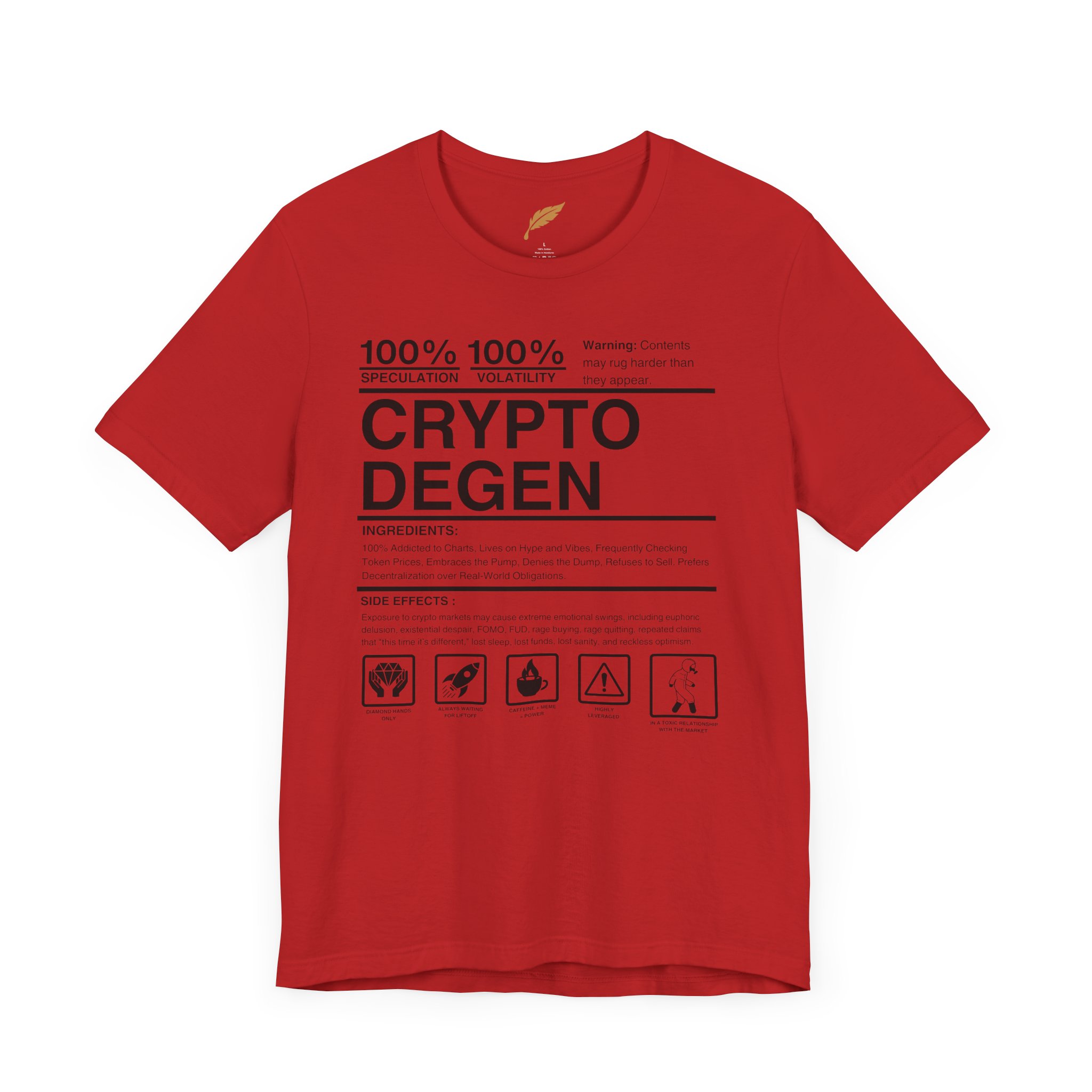 Crypto Degen Crypto Shirt
